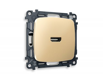 Комплект механизма розетки HDMI 2.0 OMEGA MO614010 Шампань 40V/500mA 2.0GHz 5-18Gbit/s QUANT Ambrella Volt Комплект механизма розетки HDMI 2.0 OMEGA MO614010 Шампань 40V/500mA 2.0GHz 5-18Gbit/s QUANT Ambrella Volt