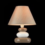 Настольная лампа с камнями Maytoni MOD005-11-W Balance