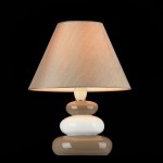 Настольная лампа с камнями Maytoni MOD005-11-W Balance