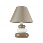 Настольная лампа с камнями Maytoni MOD005-11-W Balance