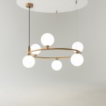Подвесной светильник Maytoni MOD013PL-06BS1 Ring