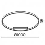 Maytoni MOD058CL-L65B3K Rim