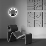 Настенный светильник (бра) Maytoni MOD058WL-L25BK Rim