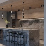 Подвесной светильник Maytoni MOD071PL-L8B3K1 Monochrome