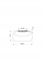 Потолочный светильник Maytoni MOD074CL-L13B3K Solen