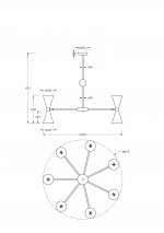 Подвесной светильник Maytoni MOD108PL-14GB Vesper