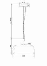 Подвесной светильник Maytoni MOD127PL-L6SG Madmen