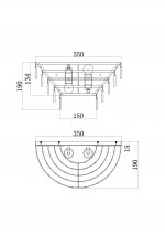 Бра Maytoni MOD130WL-02G Mazzo