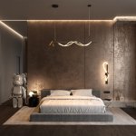 Подвесной светильник Maytoni MOD166PL-L30GB3K Tau