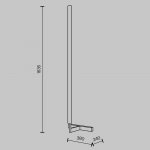 Напольный светильник торшер Maytoni MOD214FL-L20B3K Combo