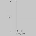 Напольный светильник (торшер) Maytoni MOD214FL-L20W3K1