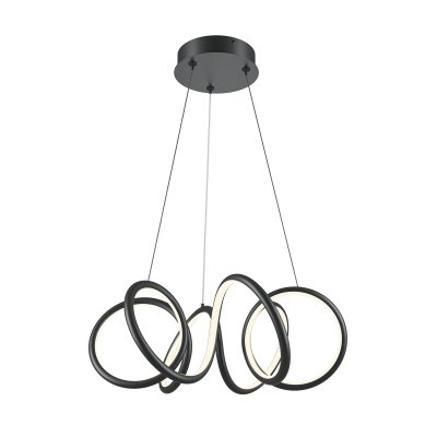 Подвесной светильник Maytoni MOD241PL-L60BK Curve