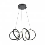 Подвесной светильник Maytoni MOD241PL-L60BK Curve