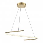 Подвесной светильник Maytoni MOD242PL-L33BSK Curve