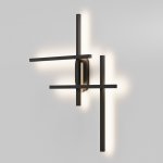 Настенный светильник (бра) Maytoni MOD248WL-L24BK Halo