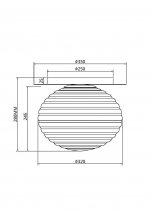 Потолочный светильник Maytoni MOD268CL-01B Reels