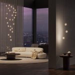 Подвесной светильник Maytoni MOD293PL-L18BS3K Sapphire