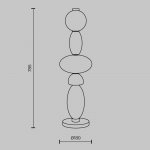 Настольный светильник Maytoni MOD297TL-L24BS3K Adore