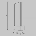 Настенный светильник бра Maytoni MOD318WL-L3BS3K Ornate