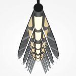 Подвесной светильник Maytoni MOD319PL-L30B3K Fluffy