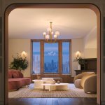 Настенный светильник бра Maytoni MOD333WL-01BS Status