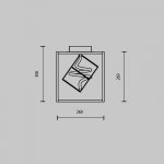 Потолочный светильник Maytoni MOD345CL-L9BS3K Membrane