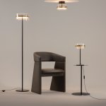 Напольный светильник торшер Maytoni MOD348FL-L24BBS3K Dress code