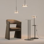 Подвесной светильник Maytoni MOD348PL-L18BBS3K Dress code