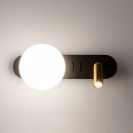 Настенный светильник бра Maytoni MOD350WL-01BBS Inversio