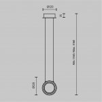 Подвесной светильник Maytoni MOD361PL-L7BS3K Pharao
