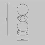 Настольный светильник Maytoni MOD362TL-L10GR3K