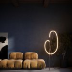 Напольный светильник торшер Maytoni MOD369FL-L36B3K Crochet