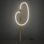 Напольный светильник торшер Maytoni MOD369FL-L36BS3K Crochet