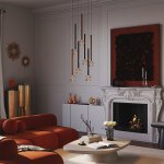 Подвесной светильник Maytoni MOD383PL-L40BBS3K Bubble dream