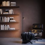 Напольный светильник торшер Maytoni MOD395FL-L28B3K Thin