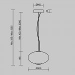 Подвесной светильник Maytoni MOD397PL-L12CH3K Bruma