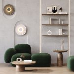 Настенный светильник бра Maytoni MOD400WL-L5W3K Nami