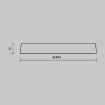 Потолочный светильник Maytoni MOD426CL-L32WK