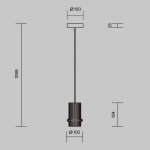 Подвесной светильник Maytoni MOD430PL-L5W3K