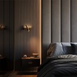 Настенный светильник (бра) Maytoni MOD442WL-L8BS3K