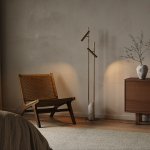 Напольный светильник (торшер) Maytoni MOD460FL-L6BS3K