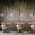 Настенный светильник (бра) Maytoni MOD461WL-L5GRK