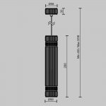 Подвесной светильник Maytoni MOD475PL-01B