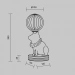 Настольный светильник Maytoni MOD477TL-L5W3K