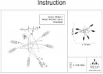 Люстра Maytoni MOD501-06-G Modern 