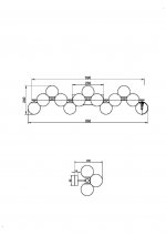 Настенный светильник (бра) Maytoni MOD547WL-13B Dallas
