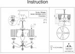 Люстра Maytoni MOD602-04-N Miraggio