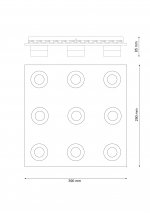 Потолочный светильник Lucia Tucci MODENA 166.9 LED