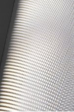 Торшер Modula Twisted light grey/plisse