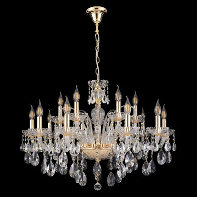 Люстра Crystallux MONICA SP10+5 GOLD MONICA
